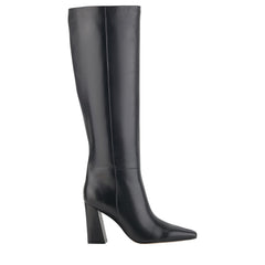Yarli Leather Boot - Black Leather / Marc Fisher For Sale