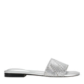 Murphy Flat Sandal - Silver / Marc Fisher US