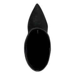 Narysa Dress Leather Boot - Black Suede / Marc Fisher Online