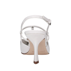 Remmi Strappy Slingback Pump - White Patent / Marc Fisher Outlet