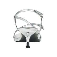 Nylah Leather Strappy Sandal - Silver Leather / Marc Fisher Sale
