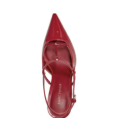 Remmi Strappy Slingback Pump - Red Patent / Marc Fisher Sale