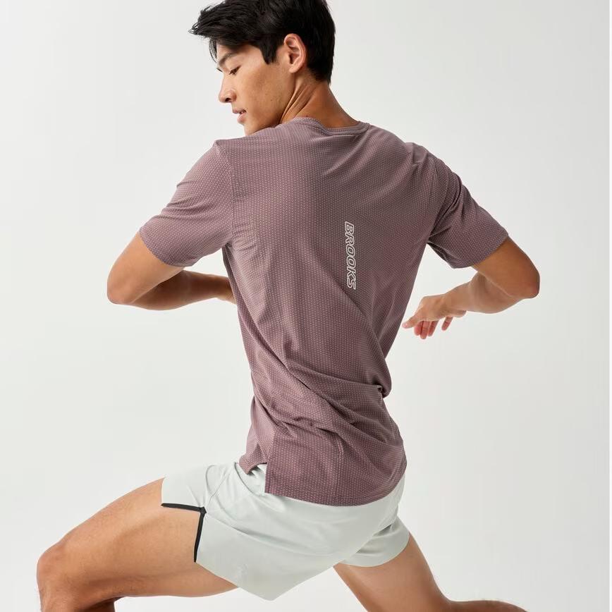 Brooks Running Men's High Point Short Sleeve 2.0