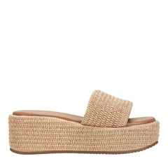 Daylin Flatform Sandal - Natural Raffia / Marc Fisher Online