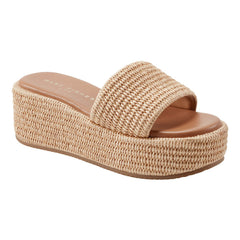 Daylin Flatform Sandal - Natural Raffia / Marc Fisher Online