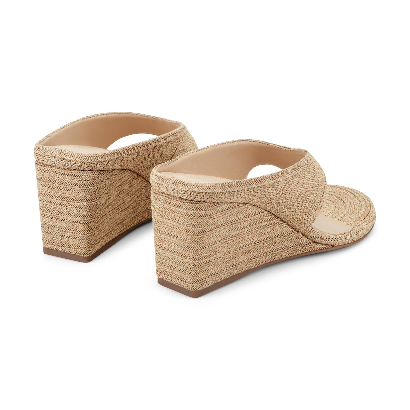 Udena Wedge Thong Sandal - Natural Raffia / Marc Fisher Sale