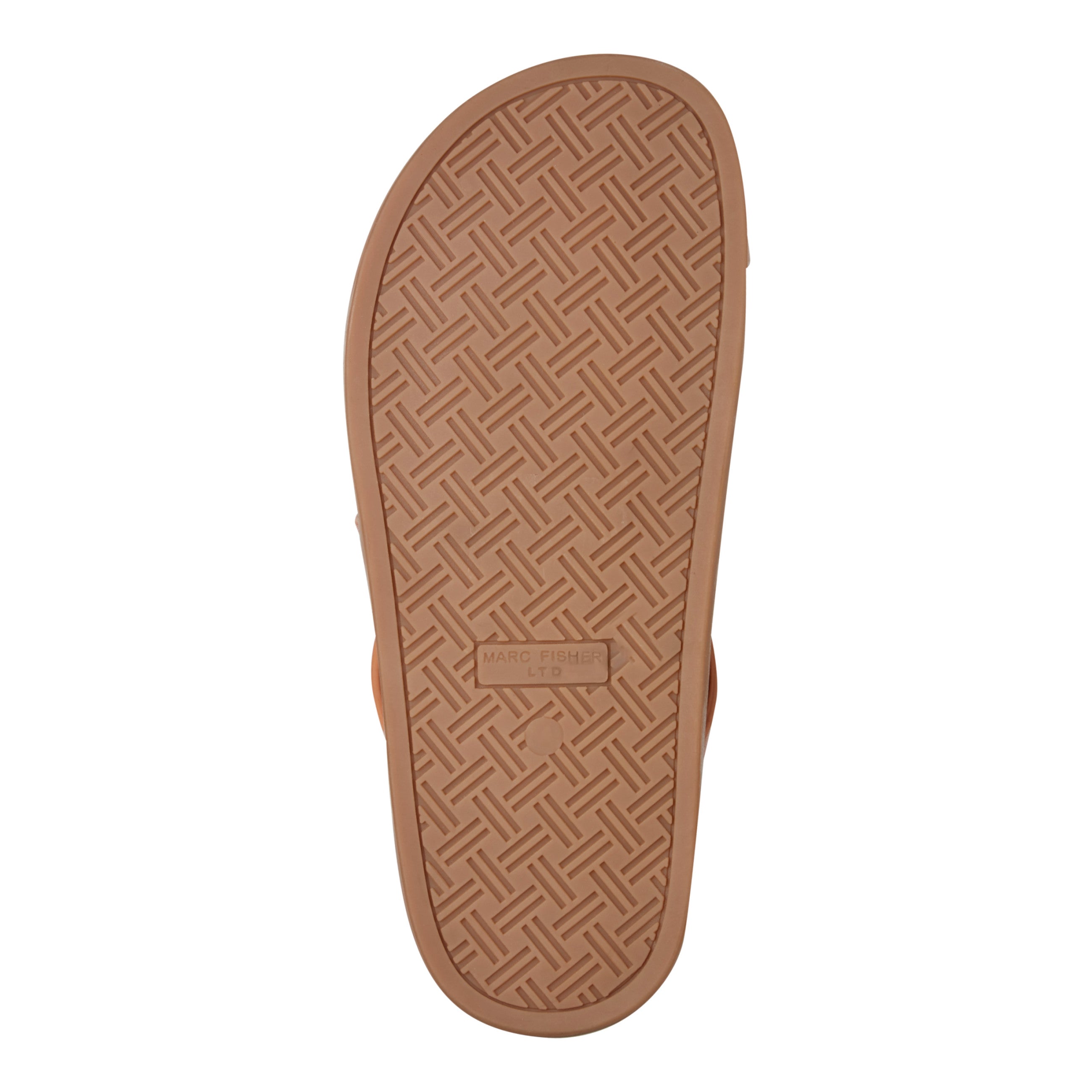 Braidey Strappy Flat Leather Sandal - Natural Leather / Marc Fisher Outlet