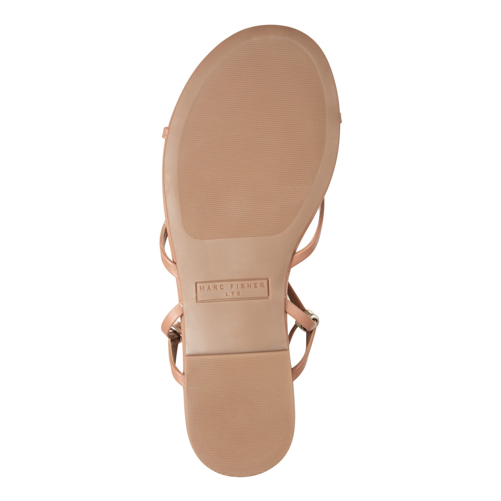 Este Ankle Wrap Leather Sandal - Natural Leather / Marc Fisher Discount
