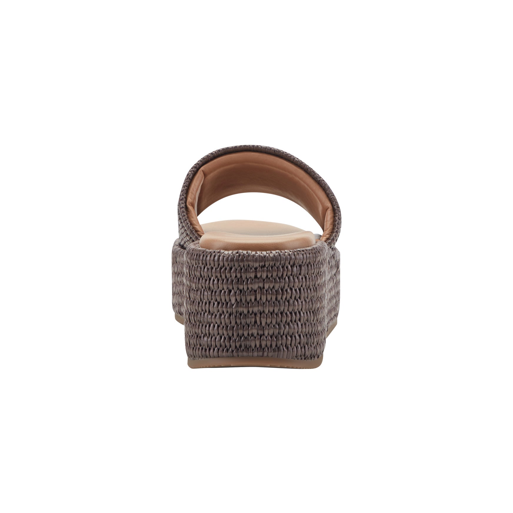 Daylin Flatform Sandal - Brown Raffia / Marc Fisher US