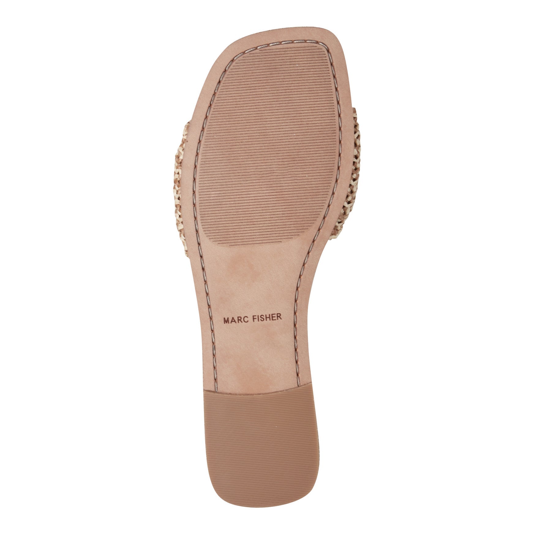 Nalena Flat Slide Sandal - Natural Multi / Marc Fisher Outlet