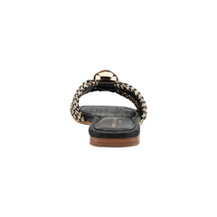 Nalena Flat Slide Sandal - Black Multi / Marc Fisher On Sale