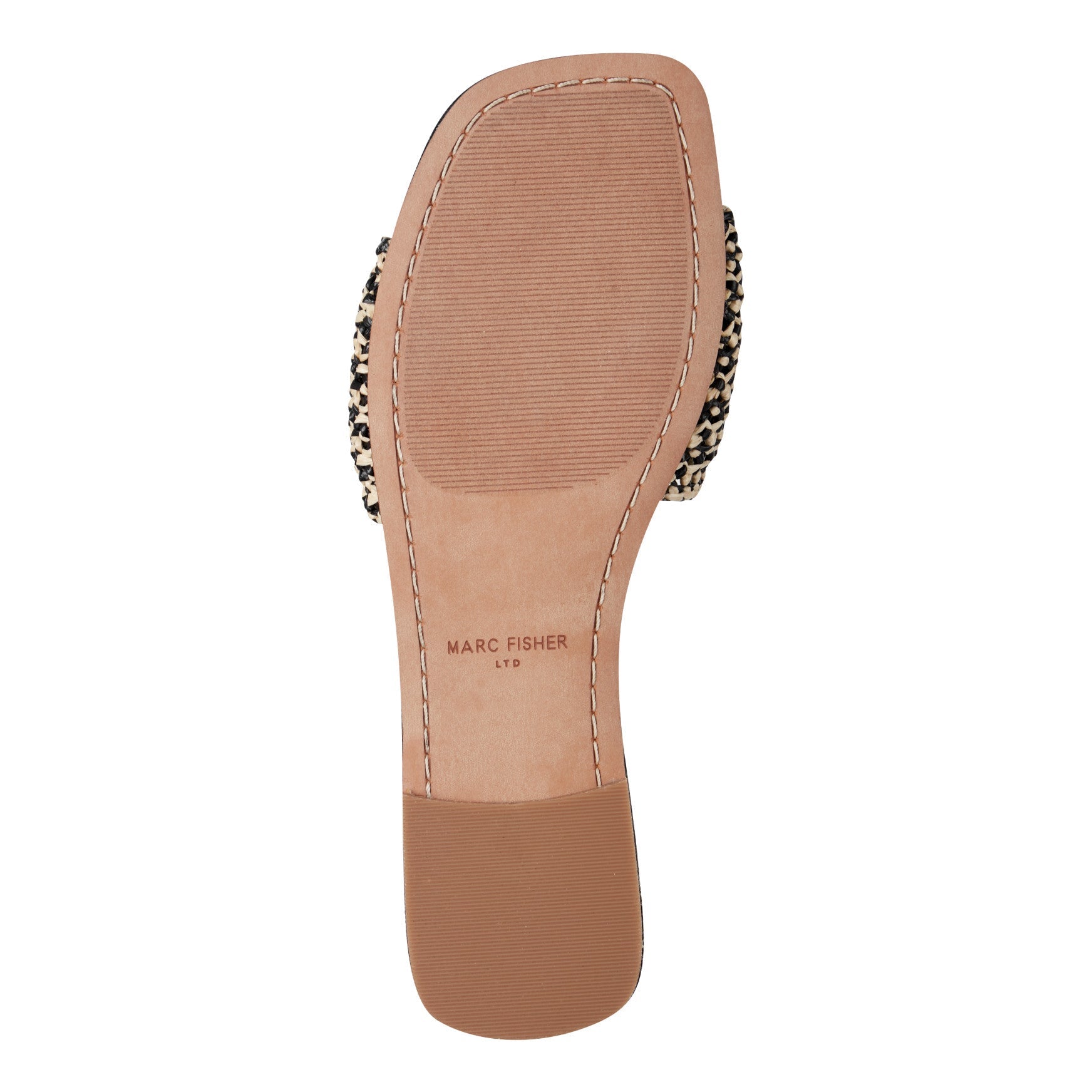 Nalena Flat Slide Sandal - Black Multi / Marc Fisher On Sale