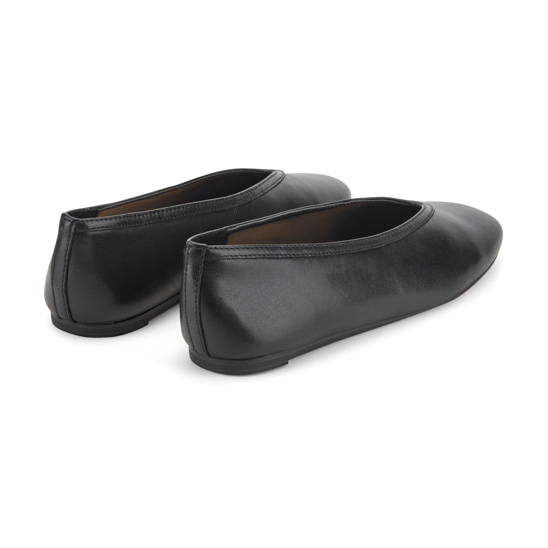 Gradi Leather Ballet Flat - Black Leather / Marc Fisher Sale