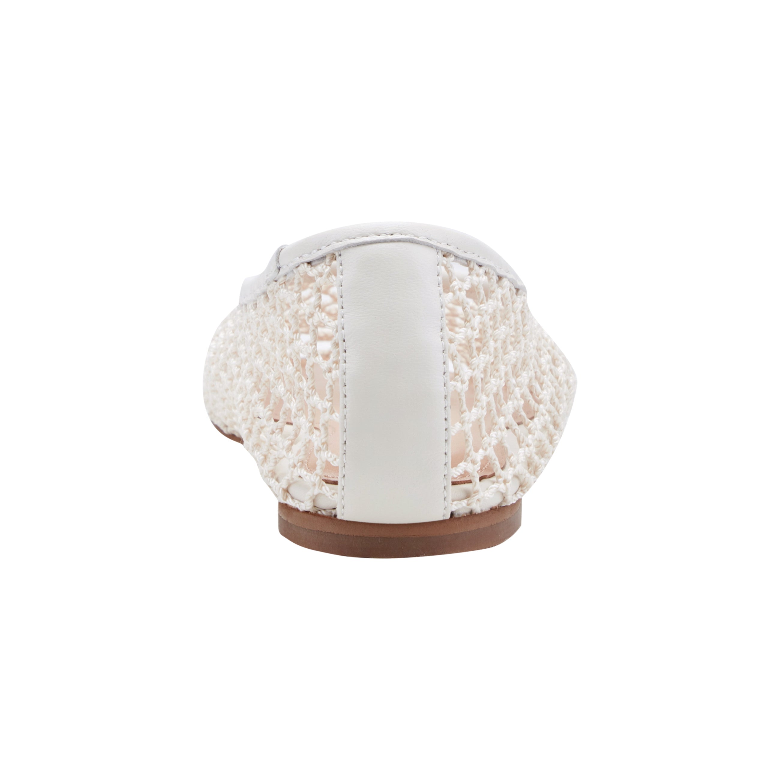 Jazlyn Mesh Ballet Flat - Ivory Mesh / Marc Fisher On Sale
