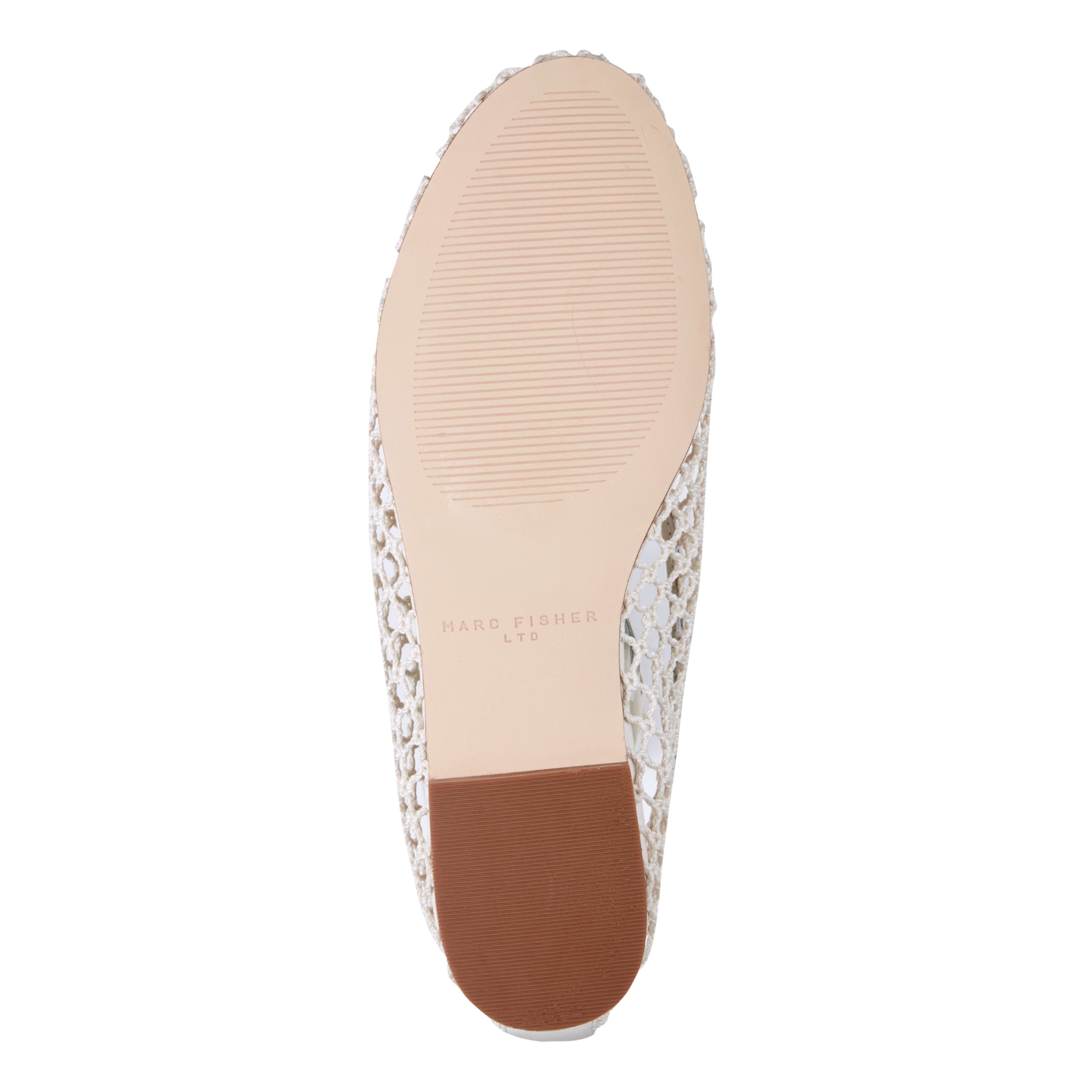 Jazlyn Mesh Ballet Flat - Ivory Mesh / Marc Fisher On Sale