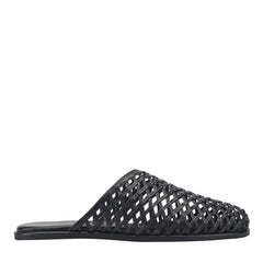 Lynzi Woven Leather Mule - Black Leather / Marc Fisher For Sale