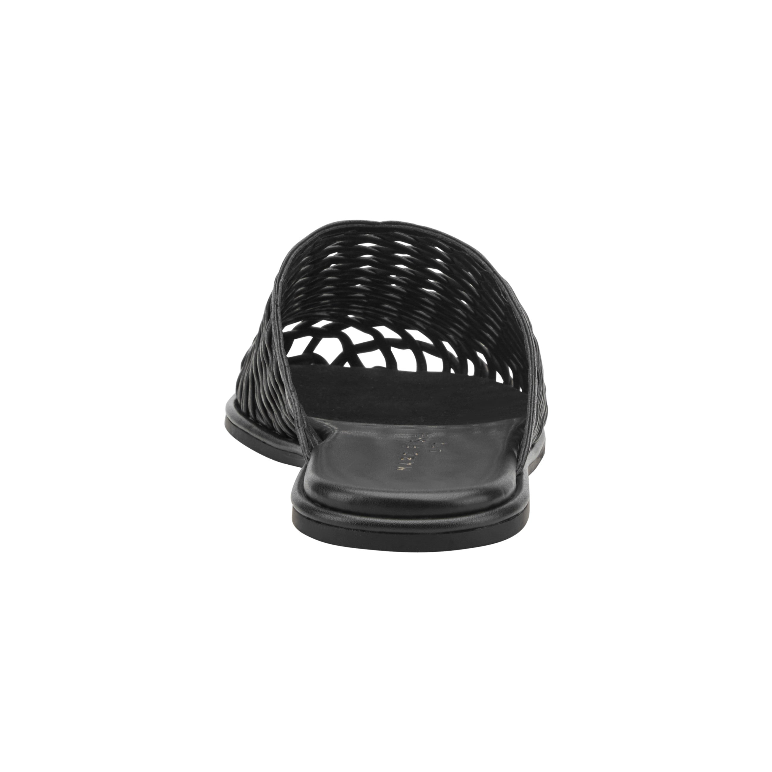 Lynzi Woven Leather Mule - Black Leather / Marc Fisher For Sale