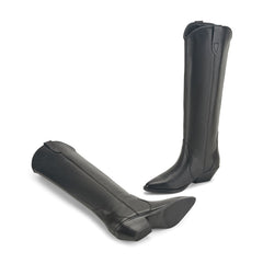Ander Leather Western Boot - Black Leather / Marc Fisher Outlet