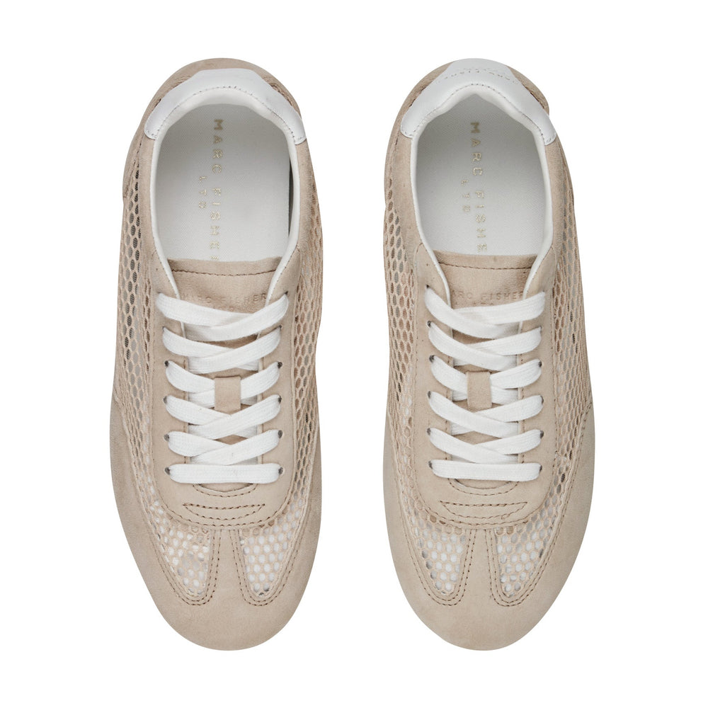 Lexxy Suede Mesh Sneaker - Natural Suede/Mesh / Marc Fisher Discount