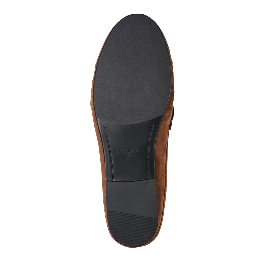 Jaynie Leather Mule Loafer - Natural Suede / Marc Fisher Online