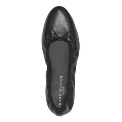 Amellie Leather Ballet Flat - Black Leather / Marc Fisher For Sale