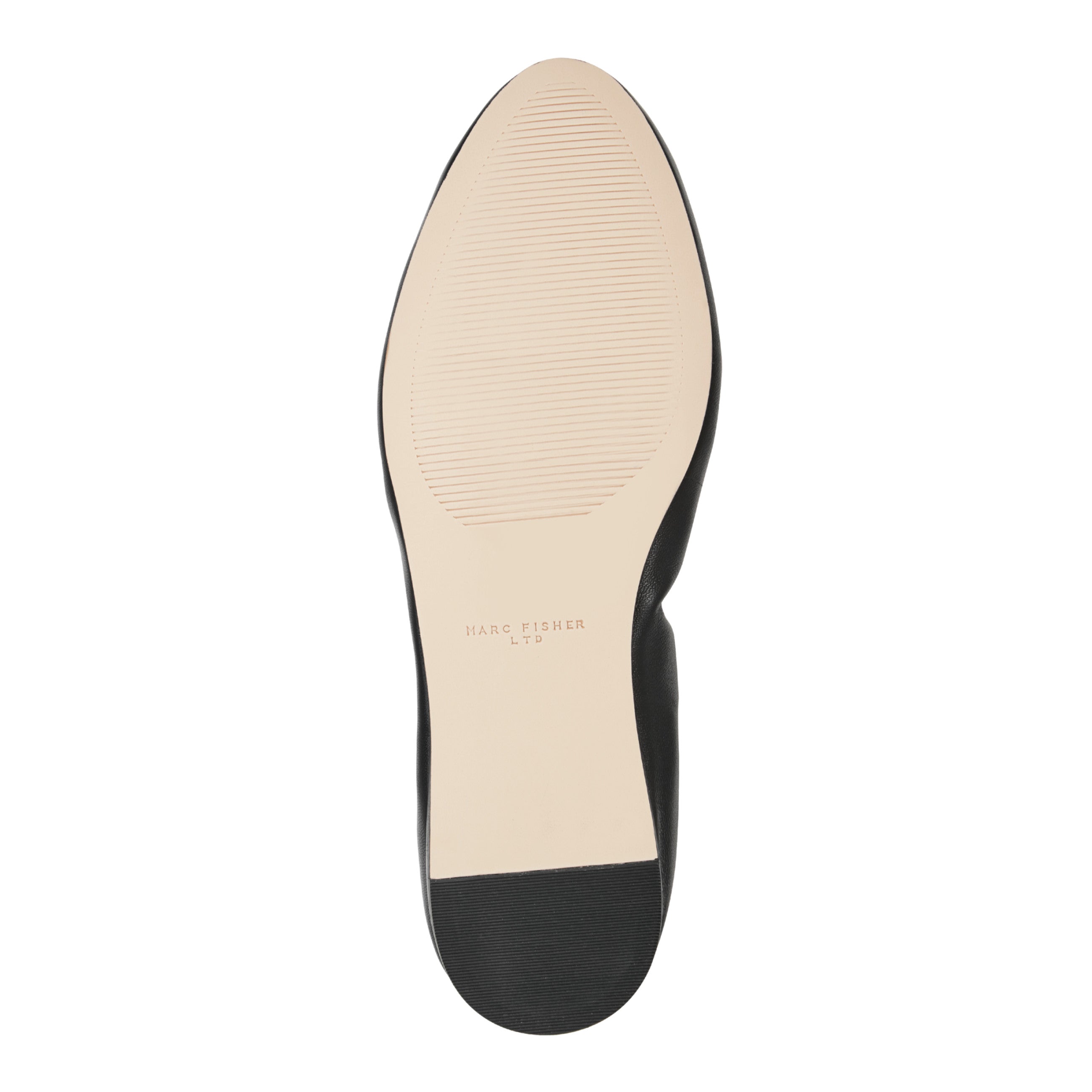 Amellie Leather Ballet Flat - Black Leather / Marc Fisher For Sale