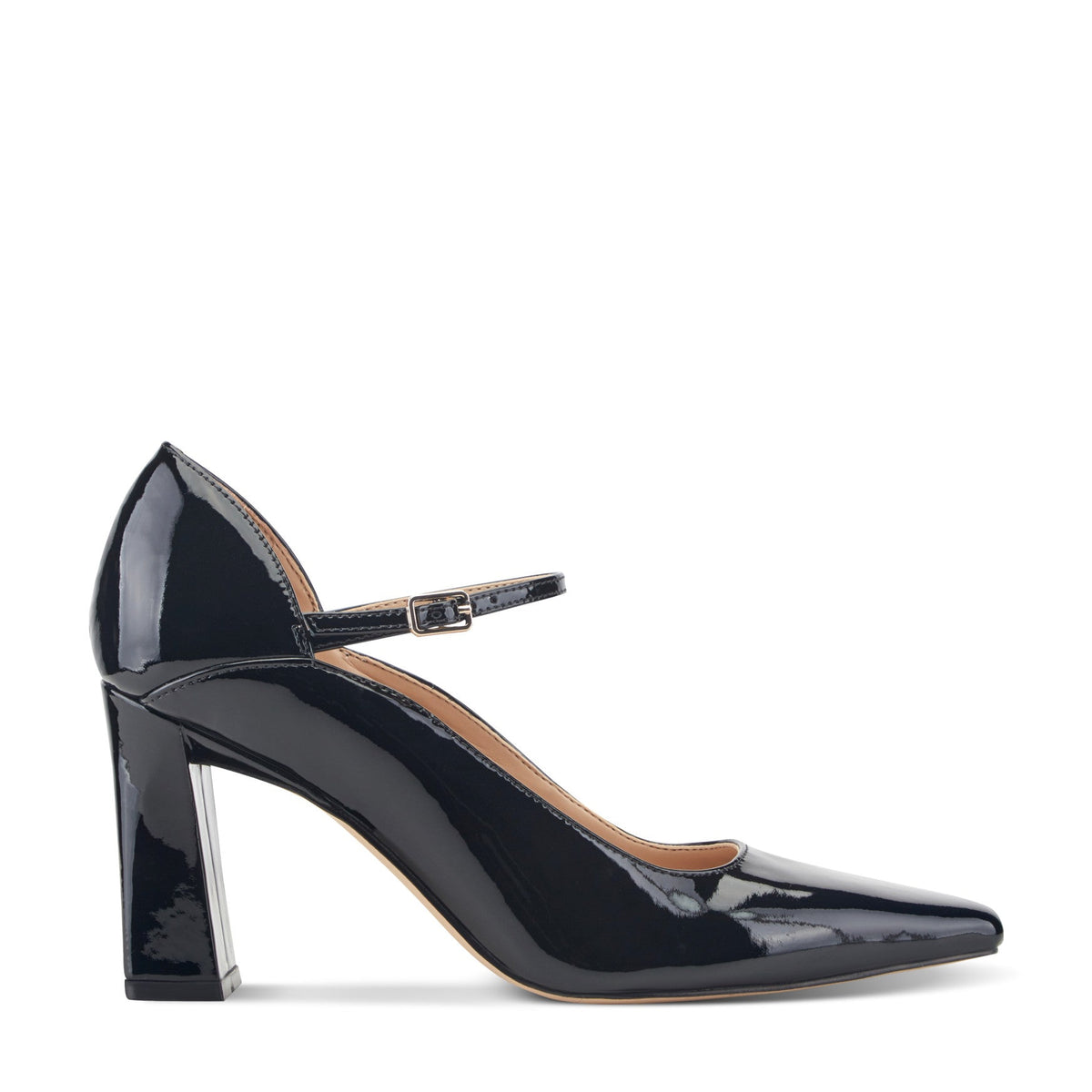 Genevie Mary Jane Pump - Black Patent Leather / Marc Fisher Outlet