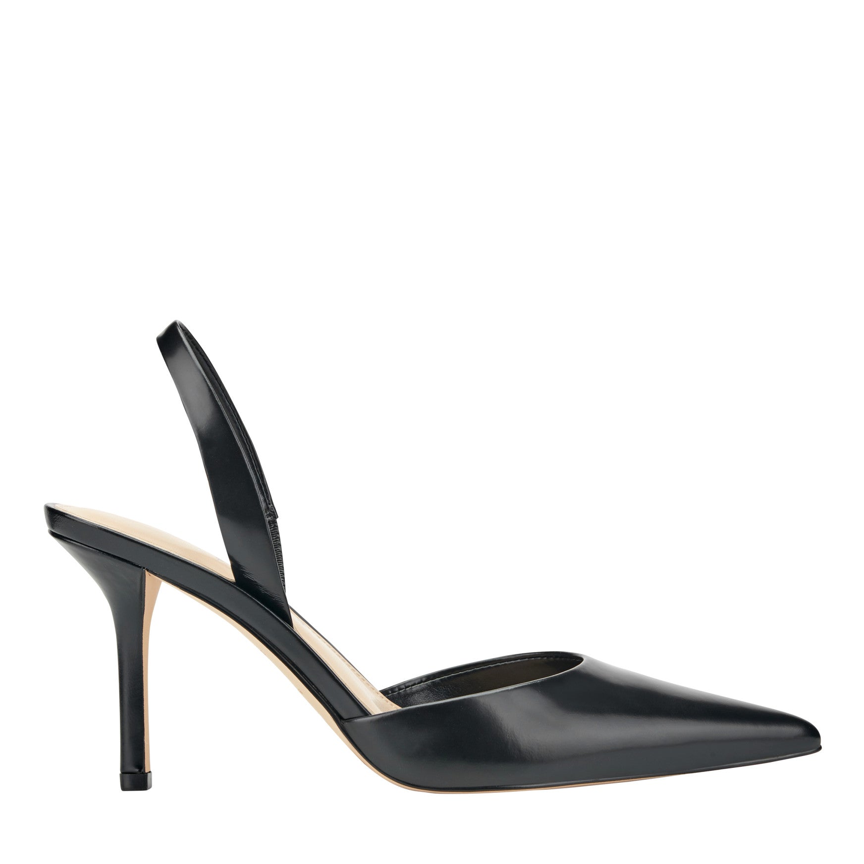 Noland Leather Slingback Pump - Black Leather / Marc Fisher Online
