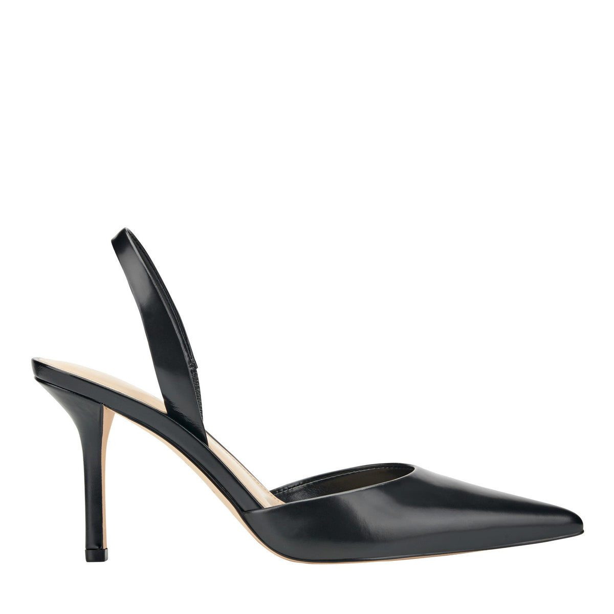 Noland Leather Slingback Pump - Black Leather / Marc Fisher Online