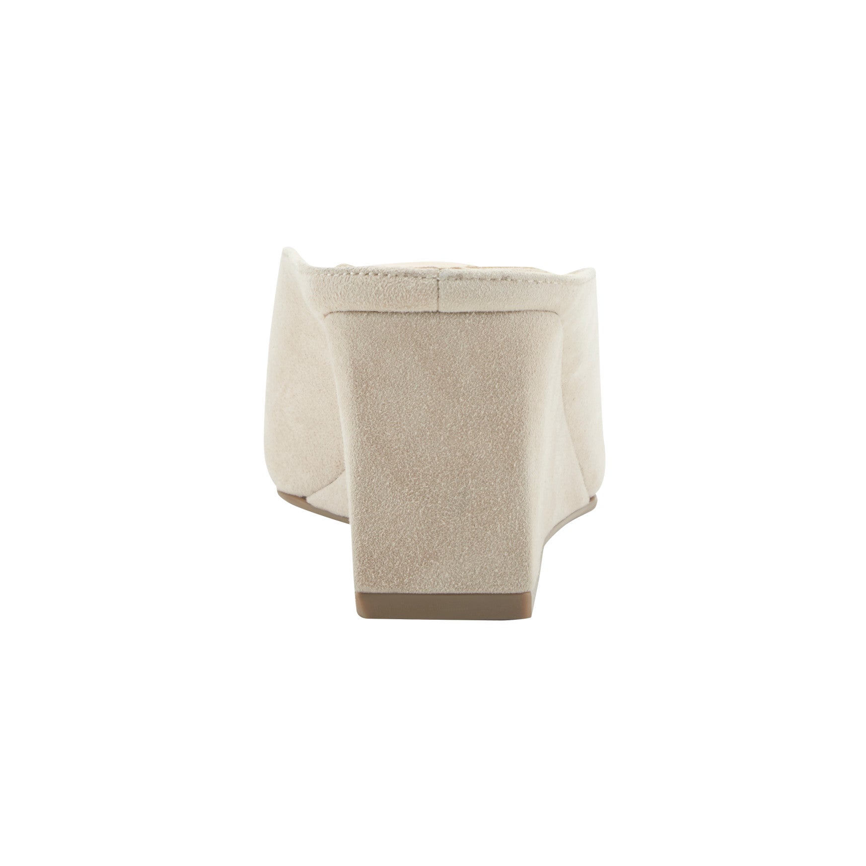 Malley Leather Wedge Mule - Natural Suede / Marc Fisher Discount