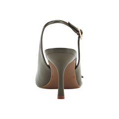 Paza Peep Toe Pump - Dark Green Patent / Marc Fisher Sale