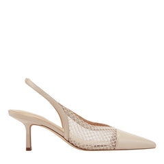 Gipsi Mesh Slingback Kitten Heel Pump - Light Natural Mesh / Marc Fisher Discount