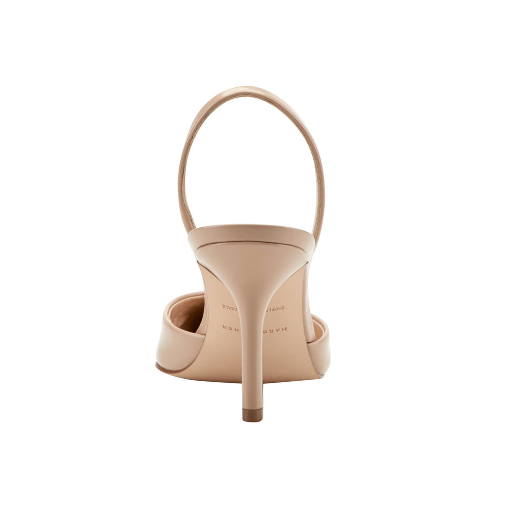 Noland Leather Slingback Pump - Natural Leather / Marc Fisher Outlet