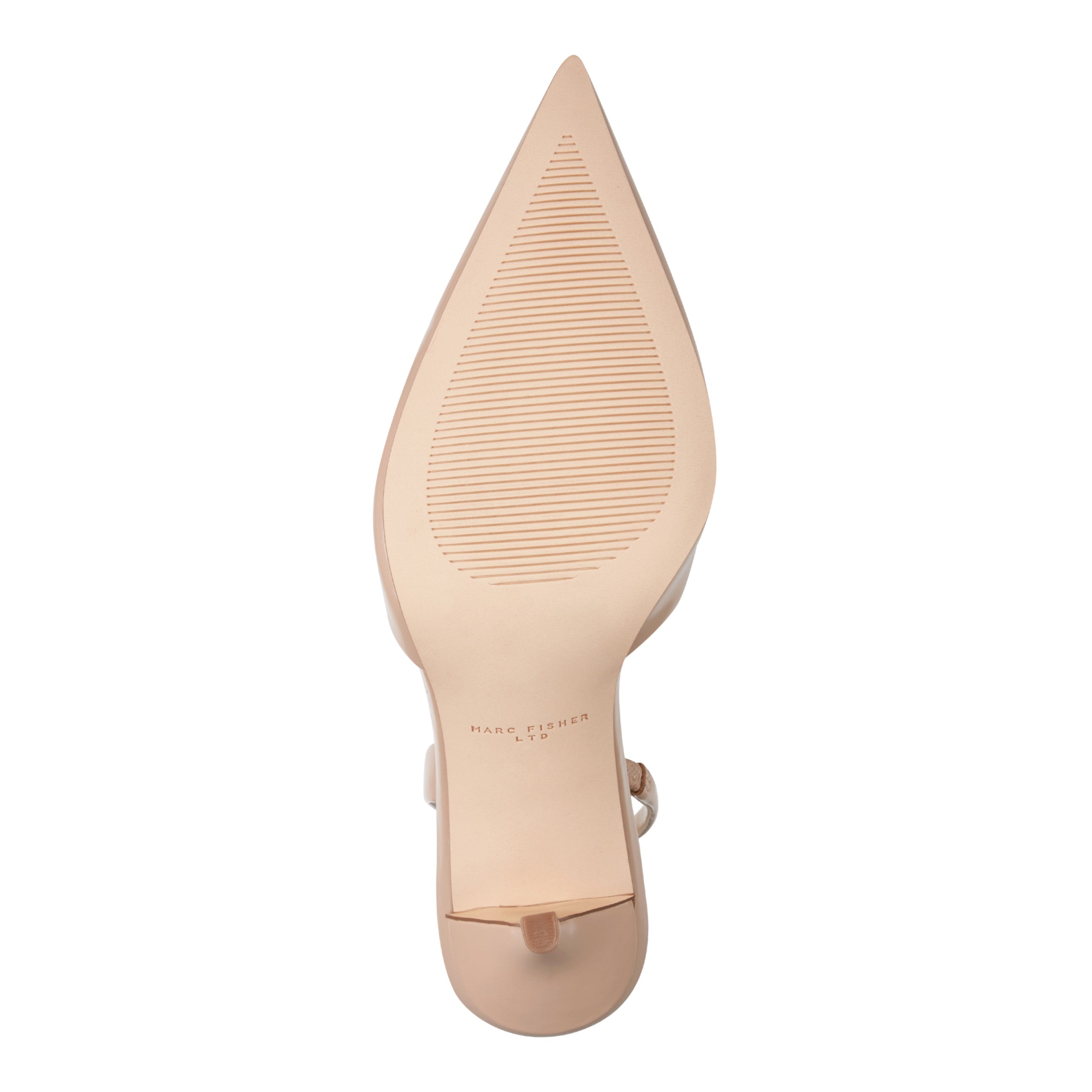 Noland Leather Slingback Pump - Natural Leather / Marc Fisher Outlet