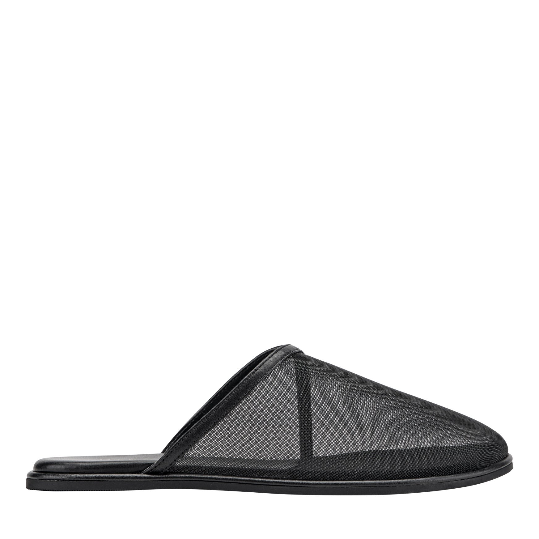 Larissa Mesh Flat Mule - Black Mesh / Marc Fisher Discount