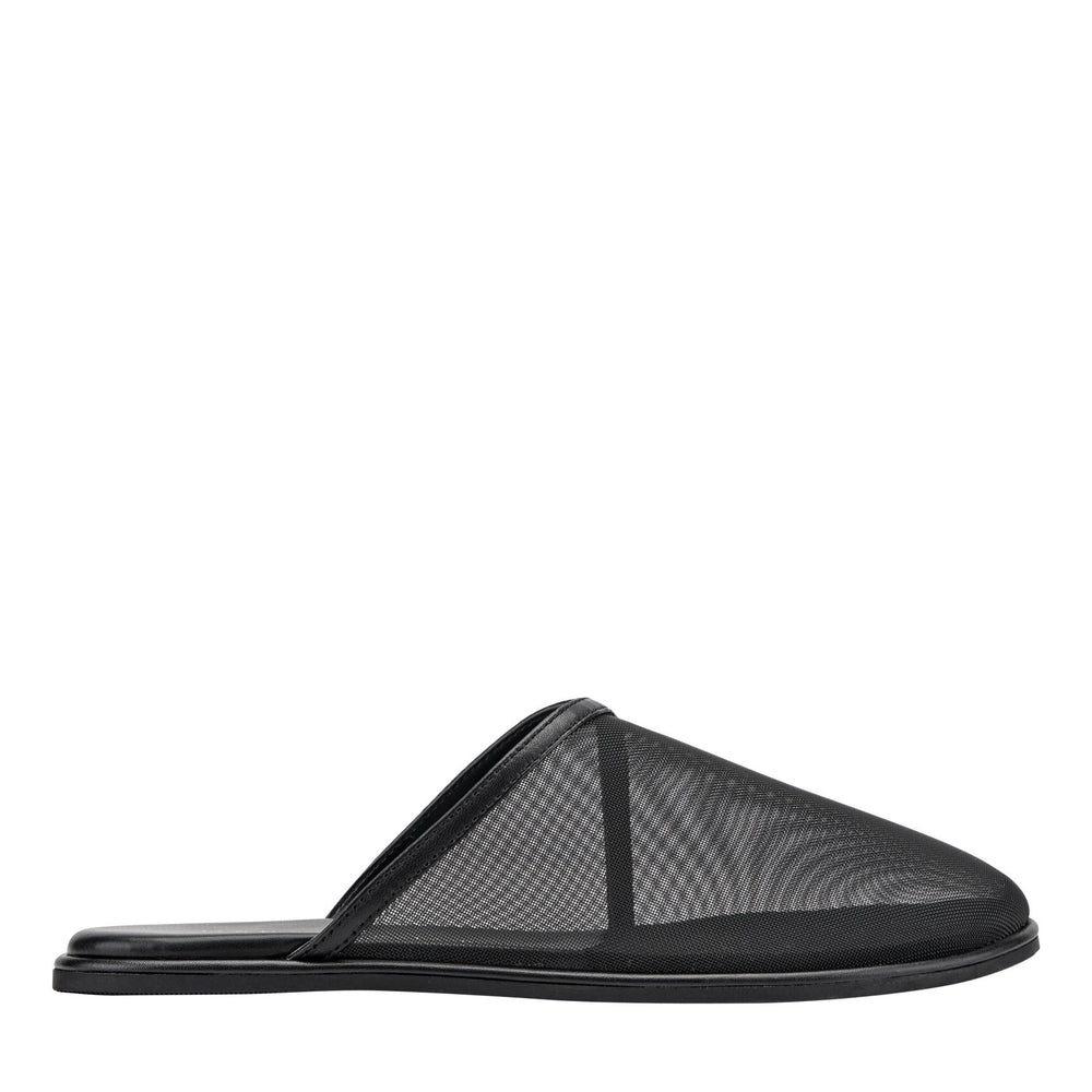 Larissa Mesh Flat Mule - Black Mesh / Marc Fisher Discount