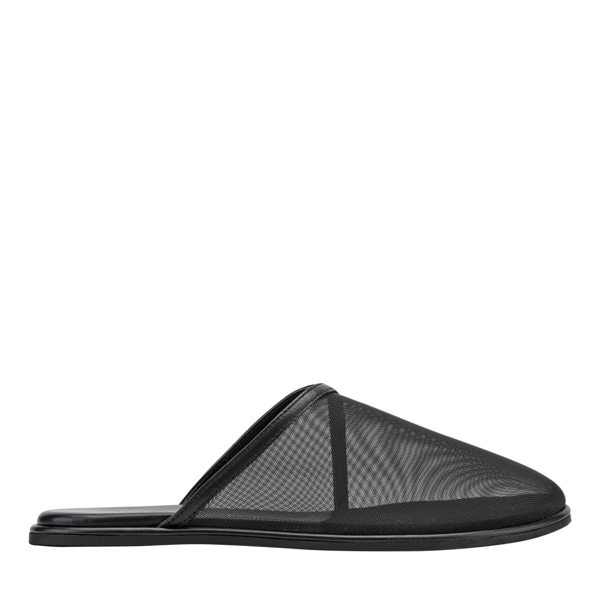 Larissa Mesh Flat Mule - Black Mesh / Marc Fisher Discount