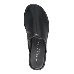 Larissa Mesh Flat Mule - Black Mesh / Marc Fisher Discount
