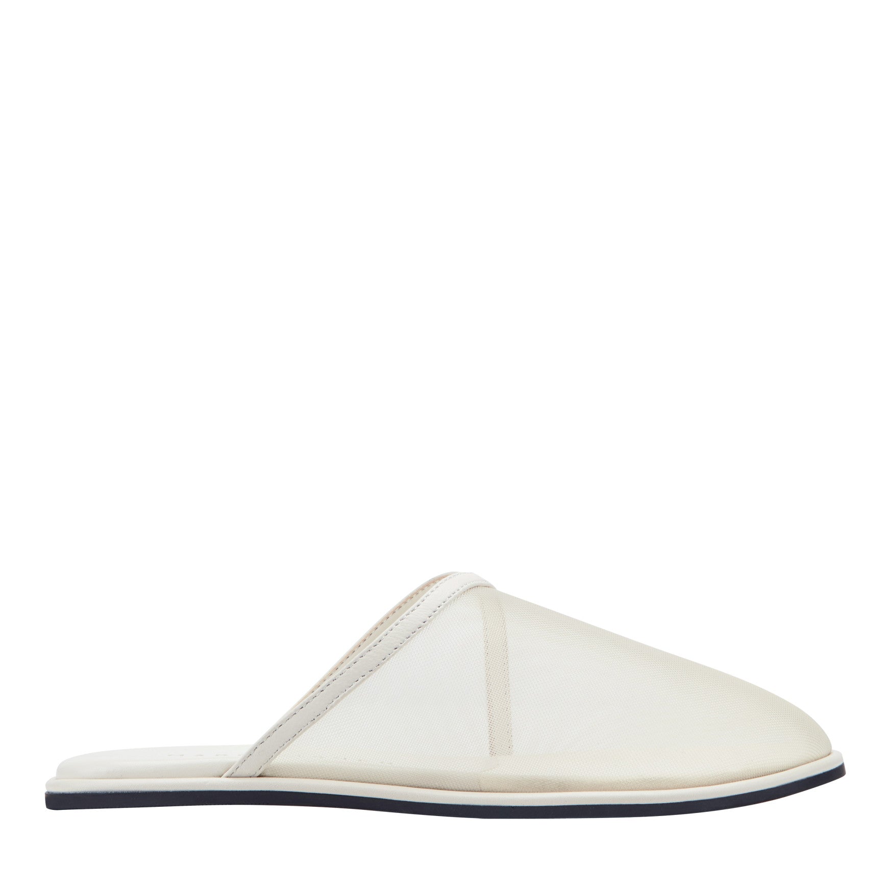 Larissa Mesh Flat Mule - White Mesh / Marc Fisher Online