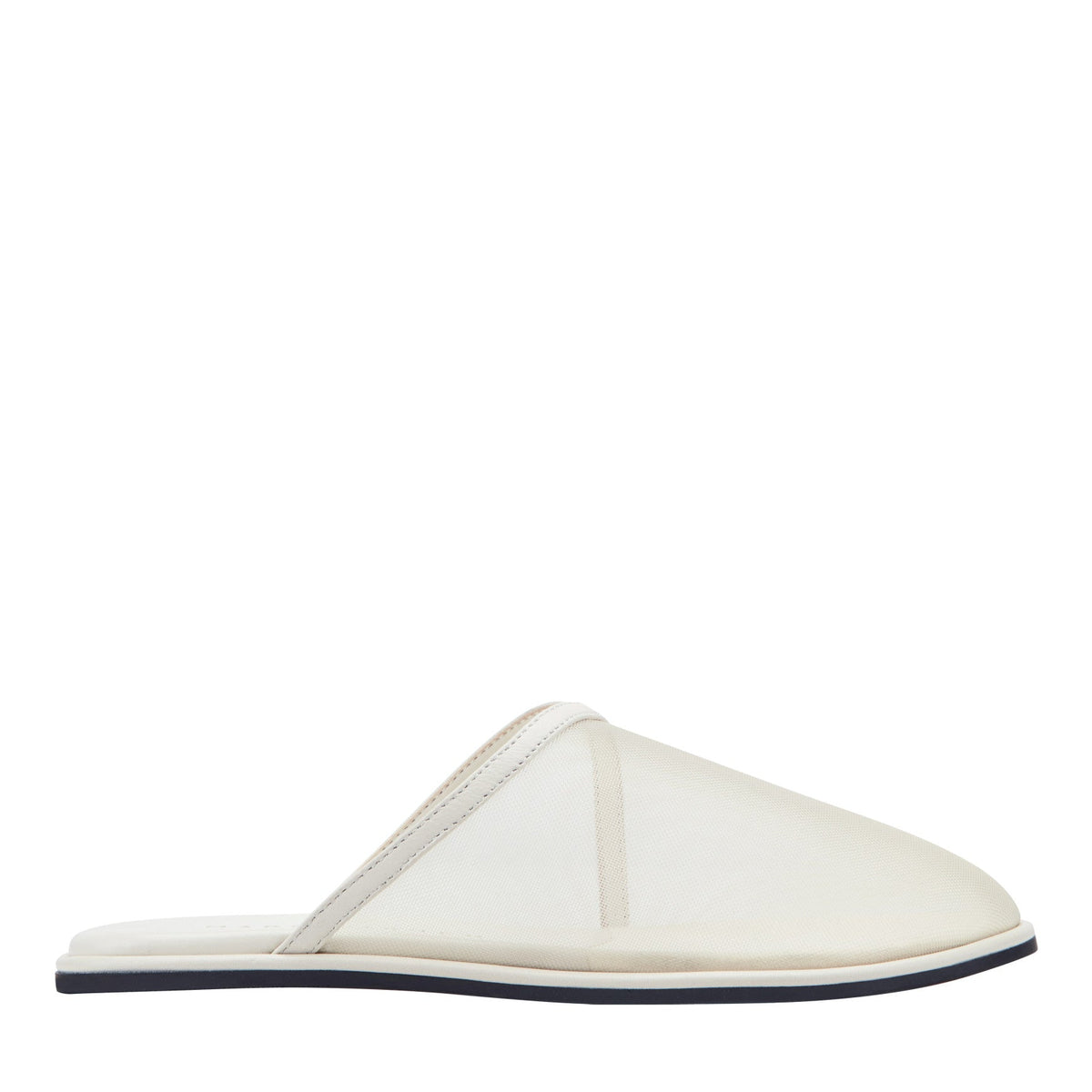 Larissa Mesh Flat Mule - White Mesh / Marc Fisher Online