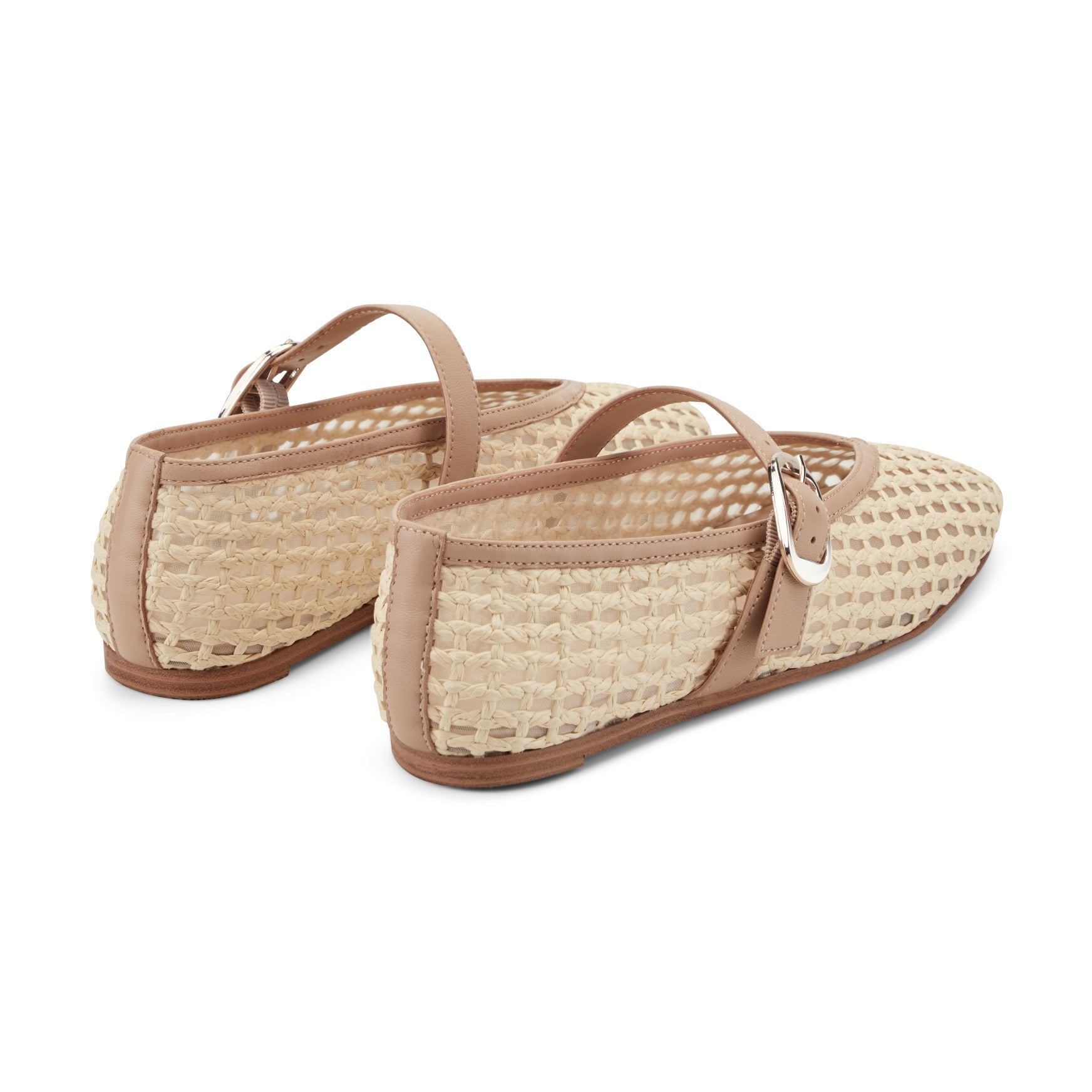 Godea Mary Jane Ballet Flat - Light Natural Raffia / Marc Fisher For Sale