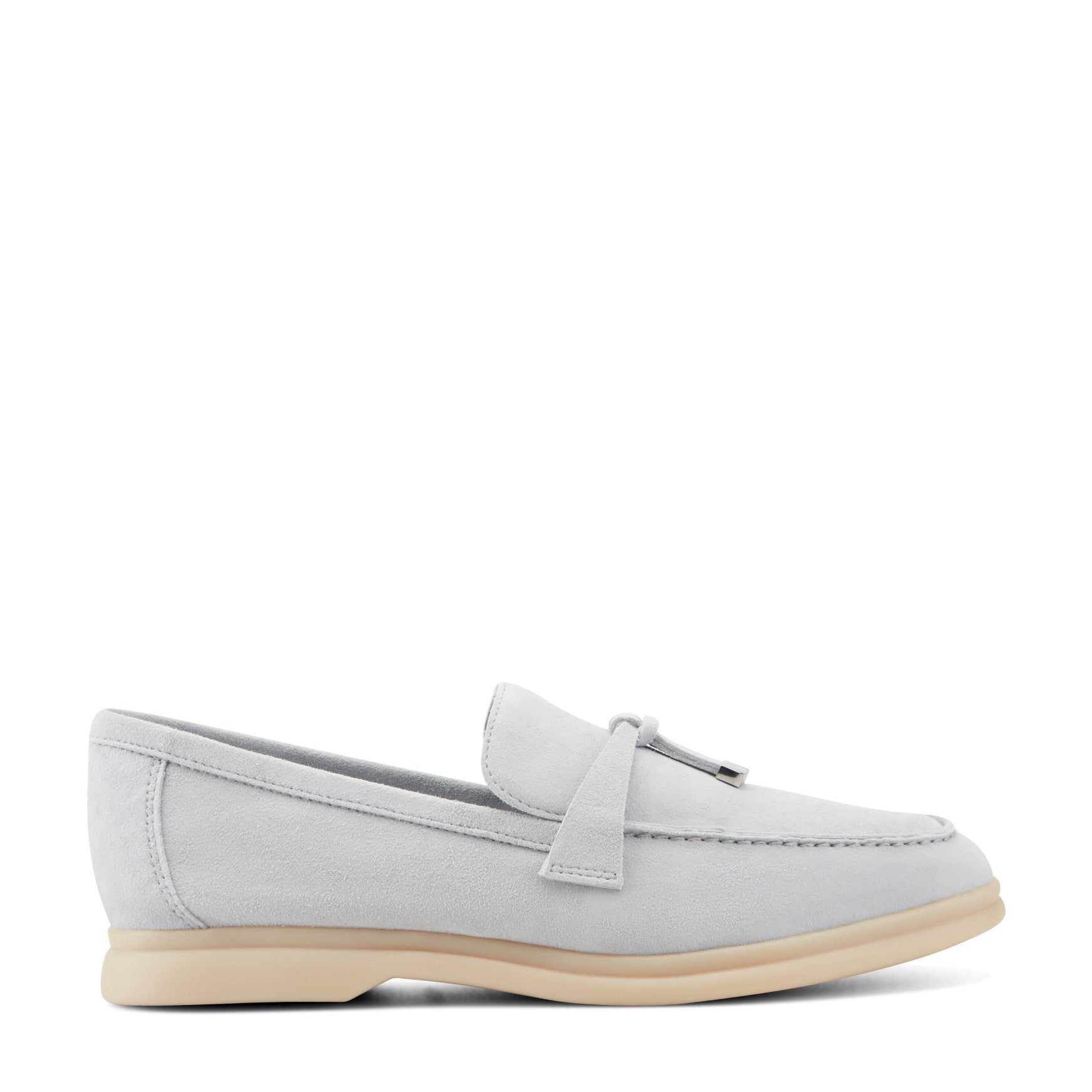 Yanelli Casual Leather Loafer - Light Blue Suede / Marc Fisher Sale