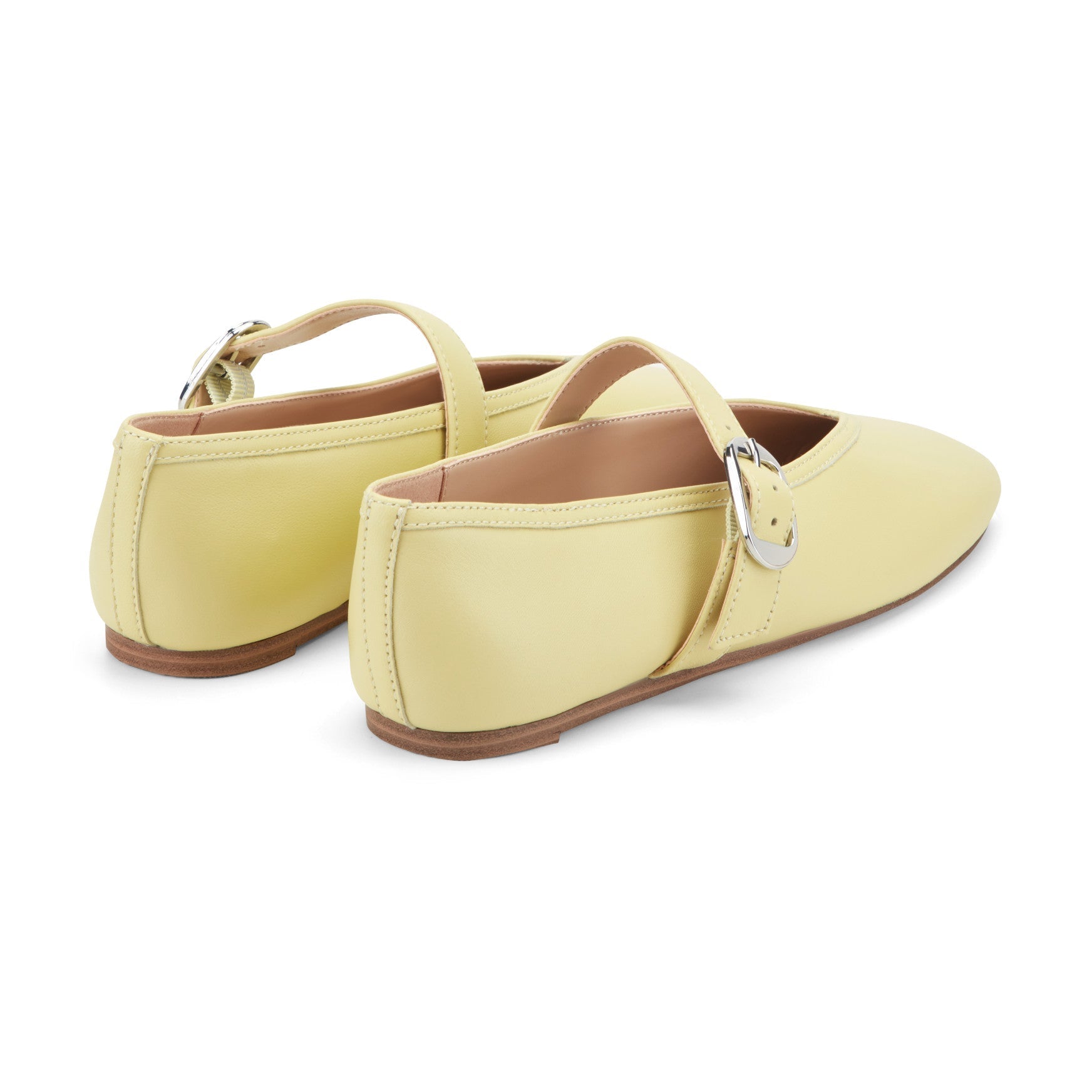 Godea Mary Jane Ballet Flat - Yellow Leather / Marc Fisher Outlet