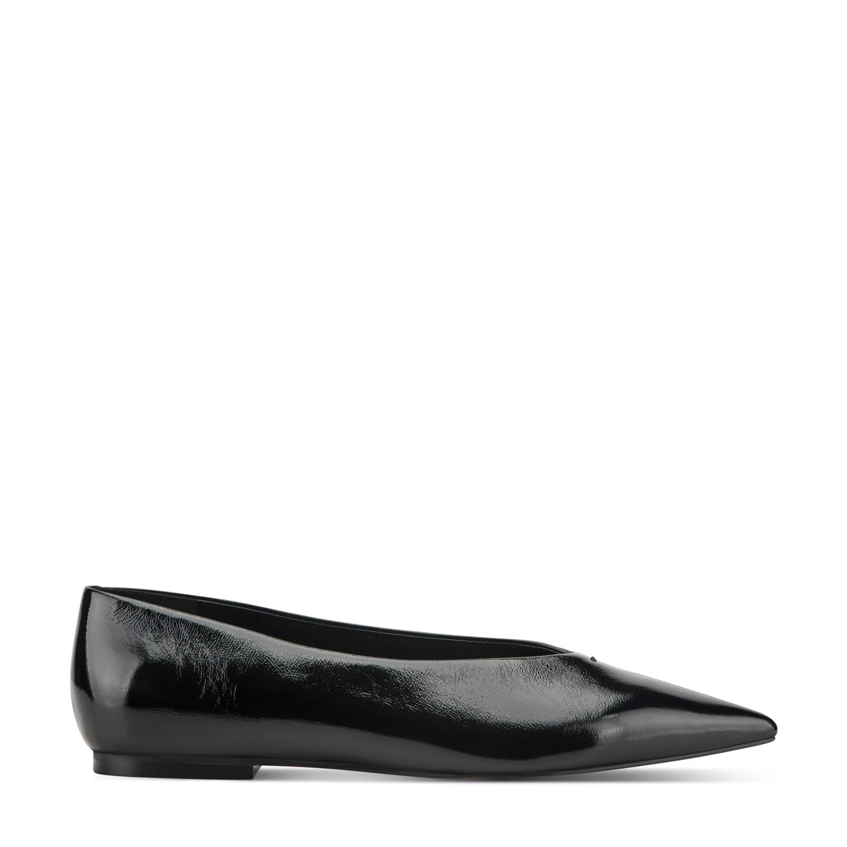 Casee Leather Flat - Black Patent Leather / Marc Fisher Discount