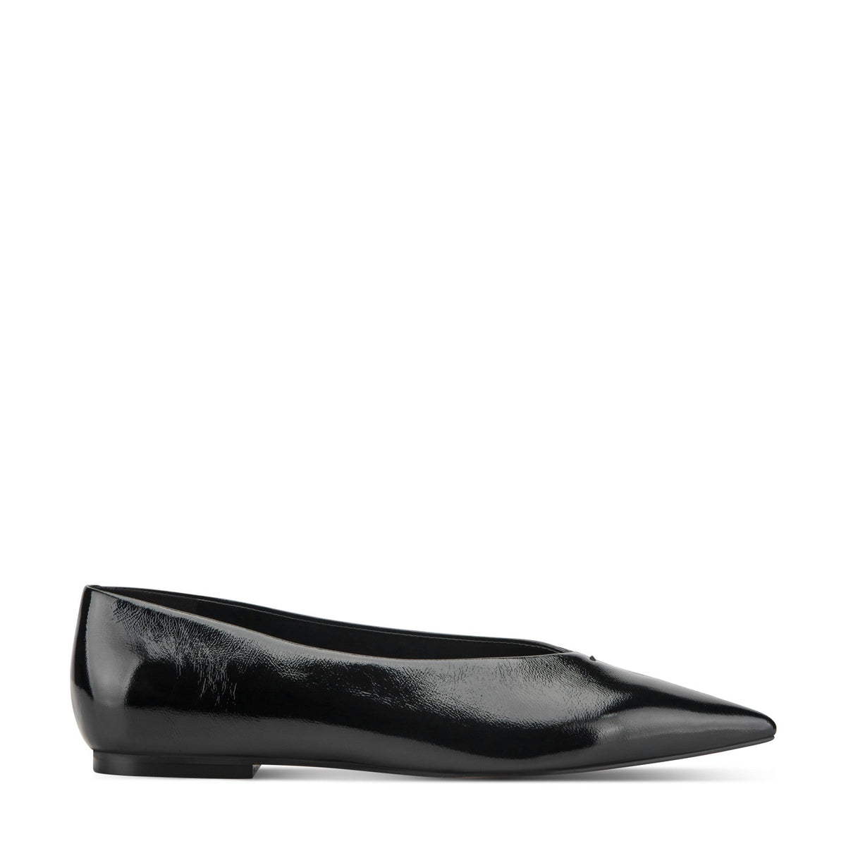 Casee Leather Flat - Black Patent Leather / Marc Fisher Discount