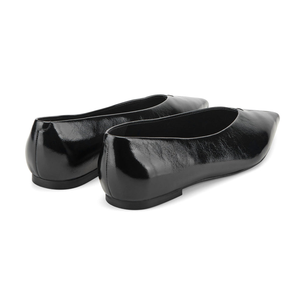 Casee Leather Flat - Black Patent Leather / Marc Fisher Discount
