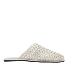 Lynzi Woven Leather Mule - Ivory Leather / Marc Fisher Sale