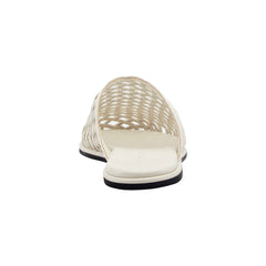Lynzi Woven Leather Mule - Ivory Leather / Marc Fisher Sale