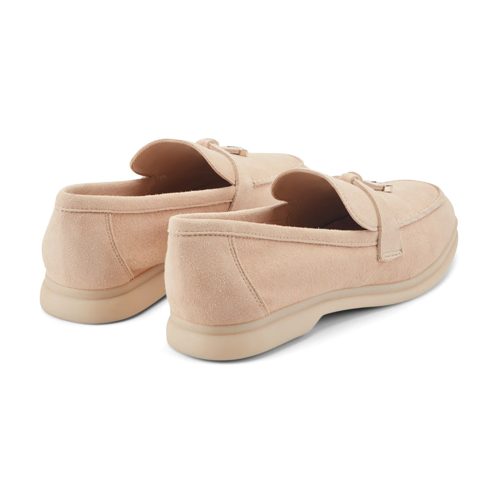 Yanelli Casual Leather Loafer - Natural Suede / Marc Fisher US