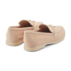 Yanelli Casual Leather Loafer - Natural Suede / Marc Fisher US